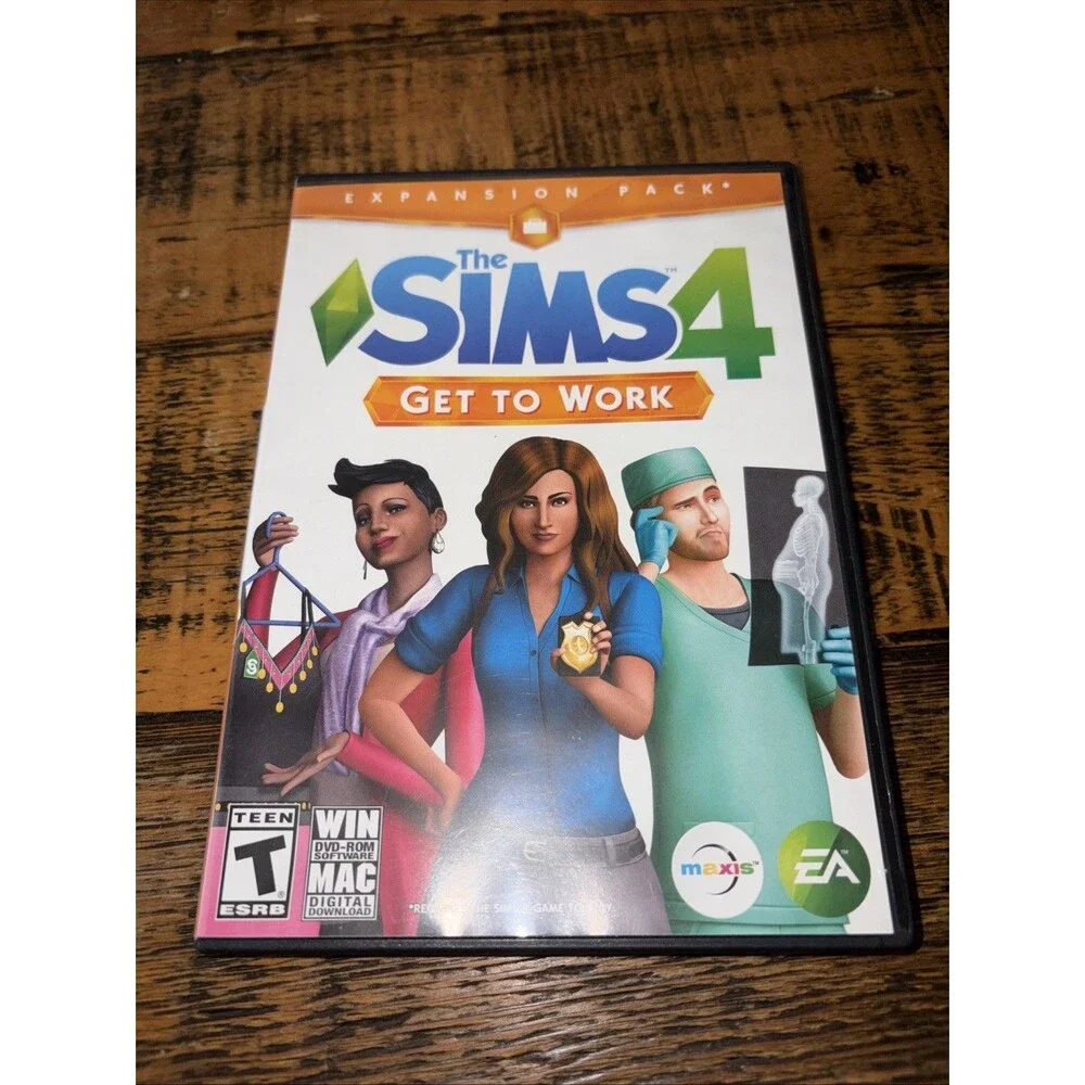 The Sims 4 Get To Work (PC MAC WINDOWS)